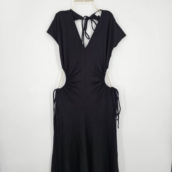A.L.C. Black Midi Dress - Picture 5 of 9